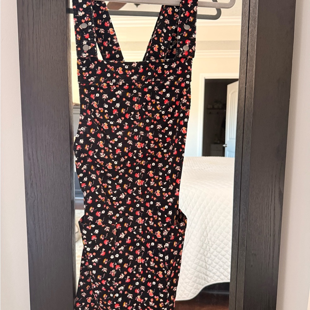 Xhilaration Black Floral Mini Dress